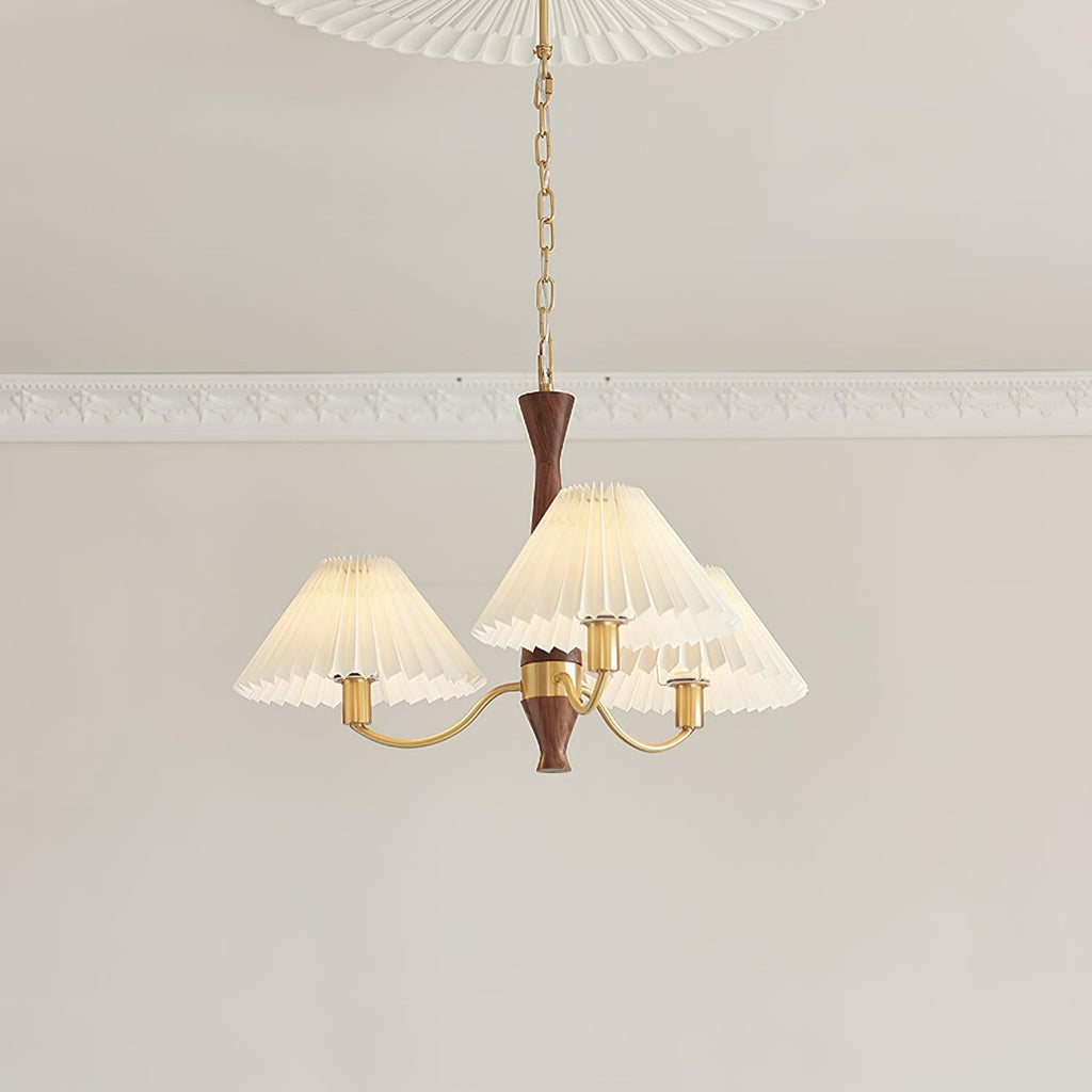 Zarn Pleated Chandelier Fabric | Fioriscas