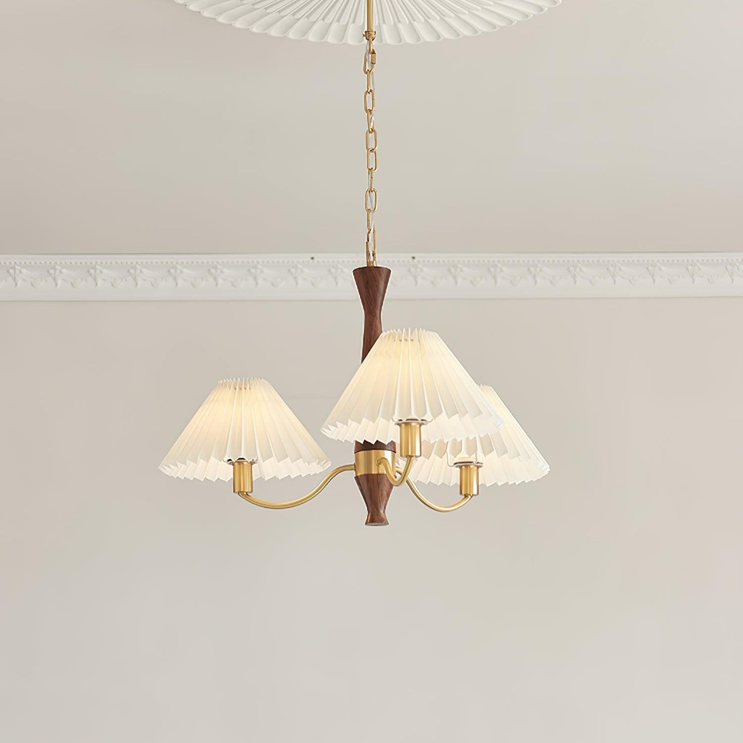 Zarn Pleated Chandelier Fabric | Fioriscas