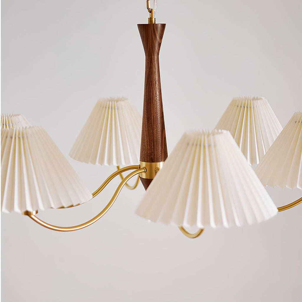 Zarn Pleated Chandelier Fabric | Fioriscas