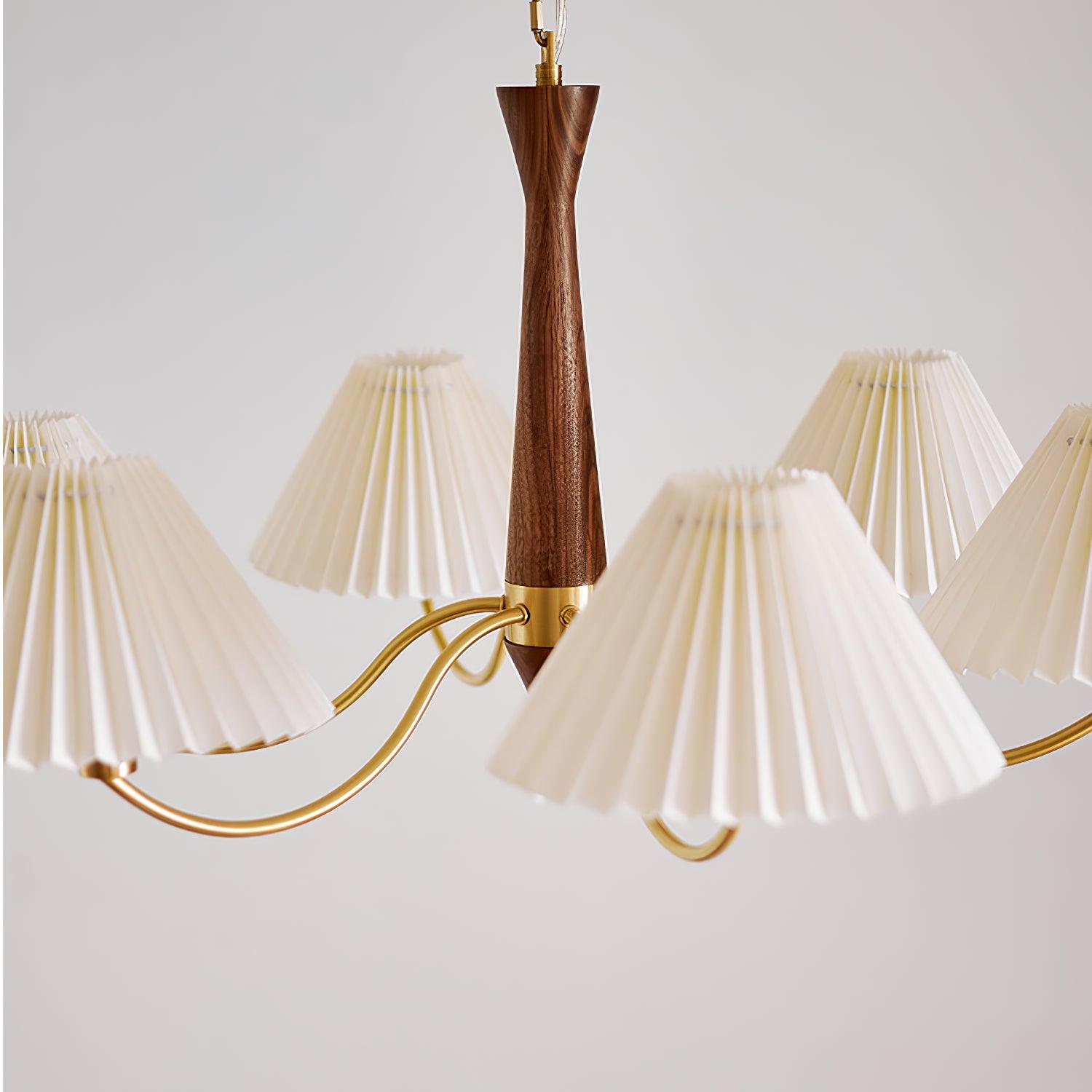 Zarn Pleated Chandelier Fabric | Fioriscas