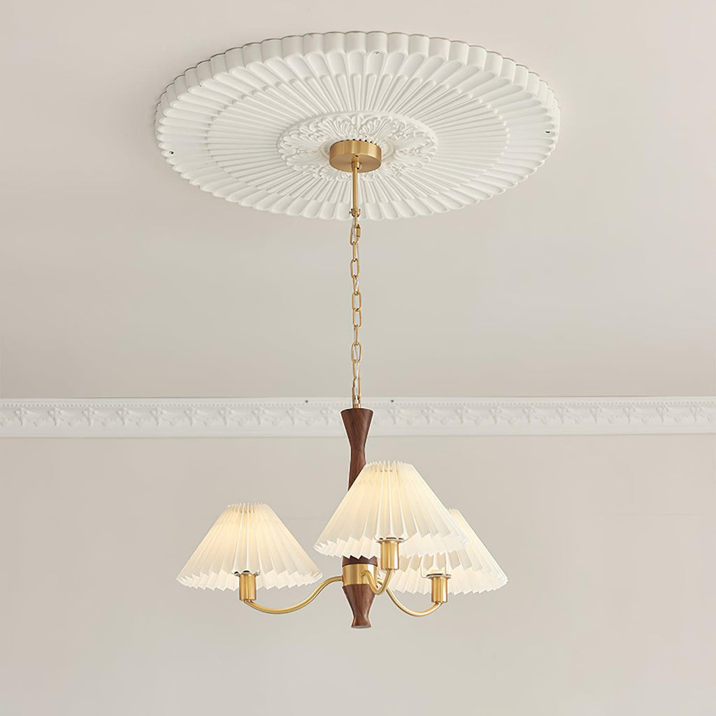 Zarn Pleated Chandelier Fabric | Fioriscas