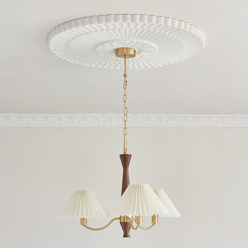 Zarn Pleated Chandelier Fabric | Fioriscas