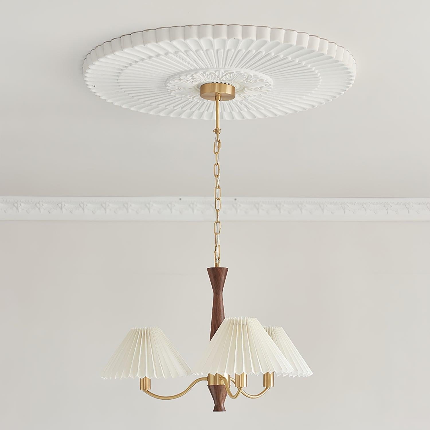 Zarn Pleated Chandelier Fabric | Fioriscas