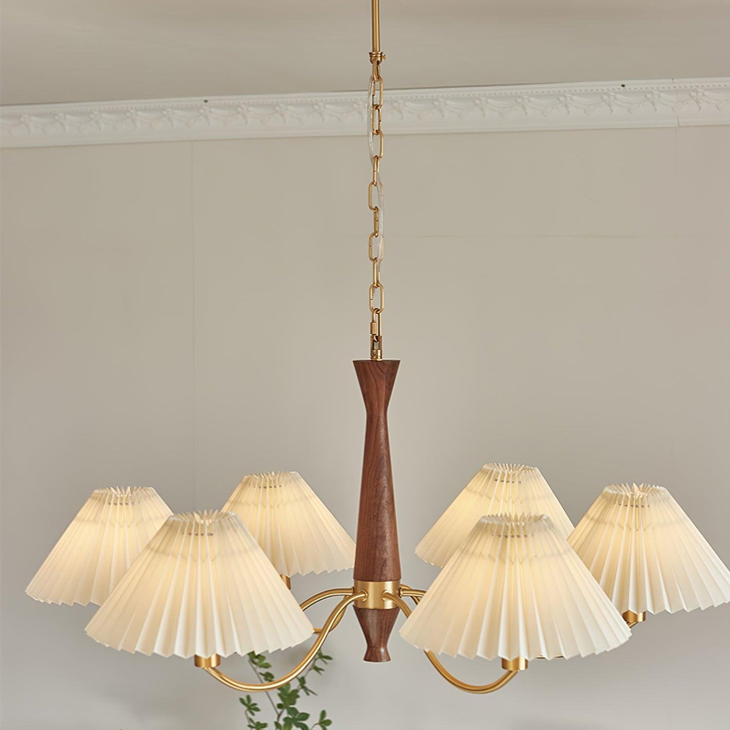 Zarn Pleated Chandelier Fabric | Fioriscas