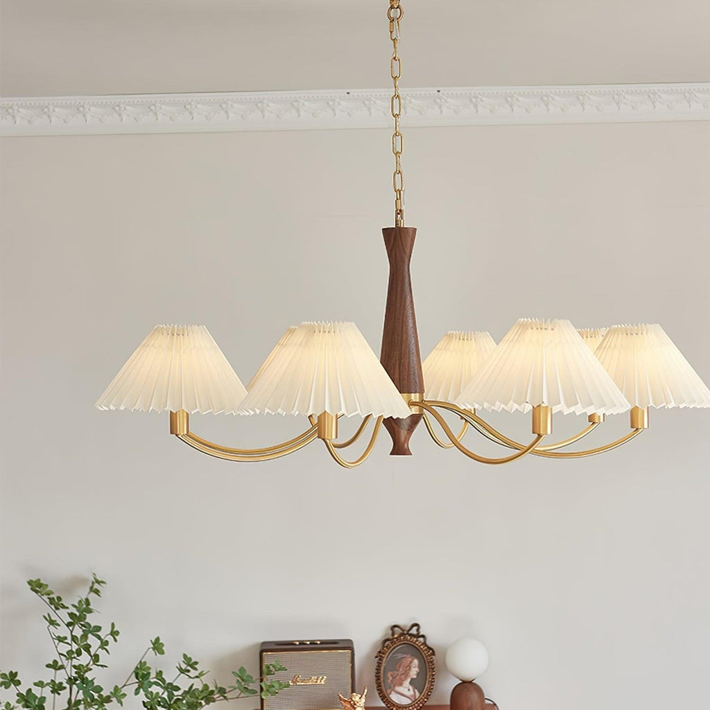 Zarn Pleated Chandelier Fabric | Fioriscas
