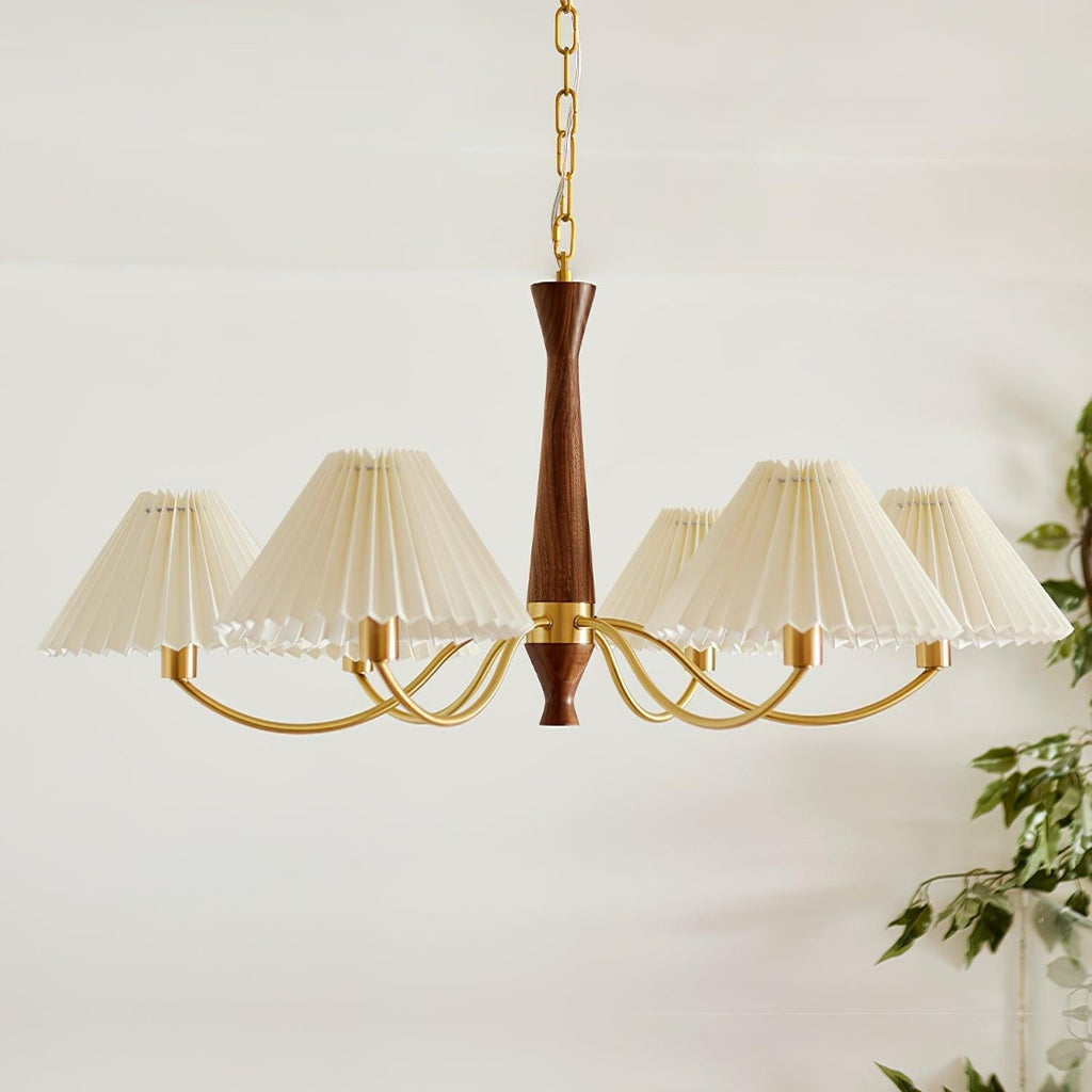 Zarn Pleated Chandelier Fabric | Fioriscas