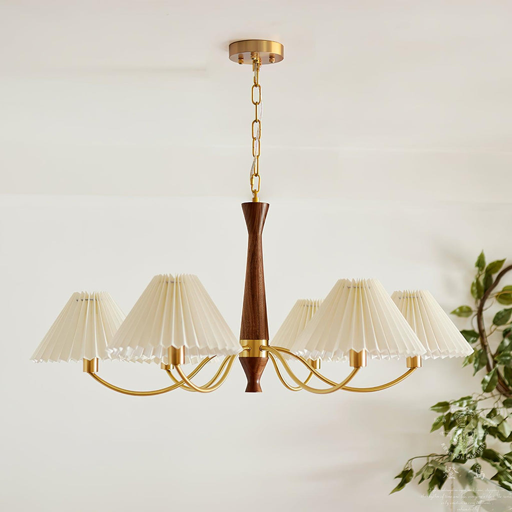 Zarn Pleated Chandelier Fabric | Fioriscas