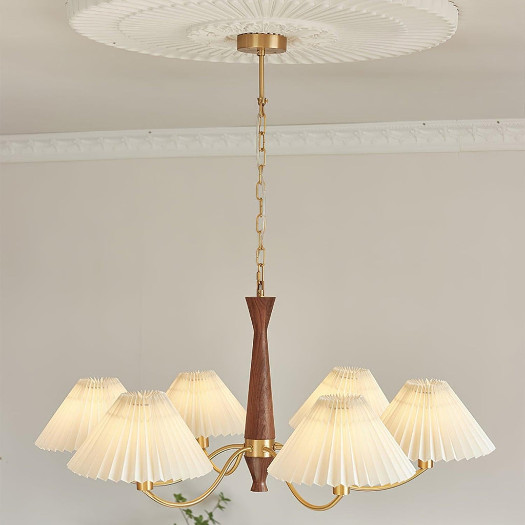 Zarn Pleated Chandelier Fabric | Fioriscas