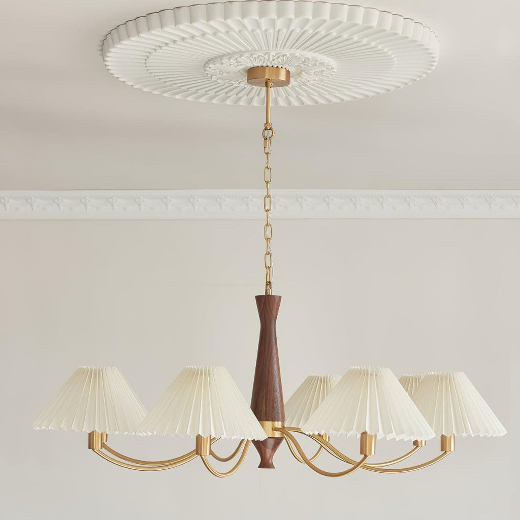 Zarn Pleated Chandelier Fabric | Fioriscas