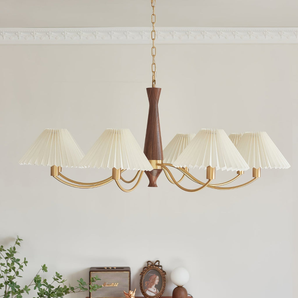 Zarn Pleated Chandelier Fabric | Fioriscas