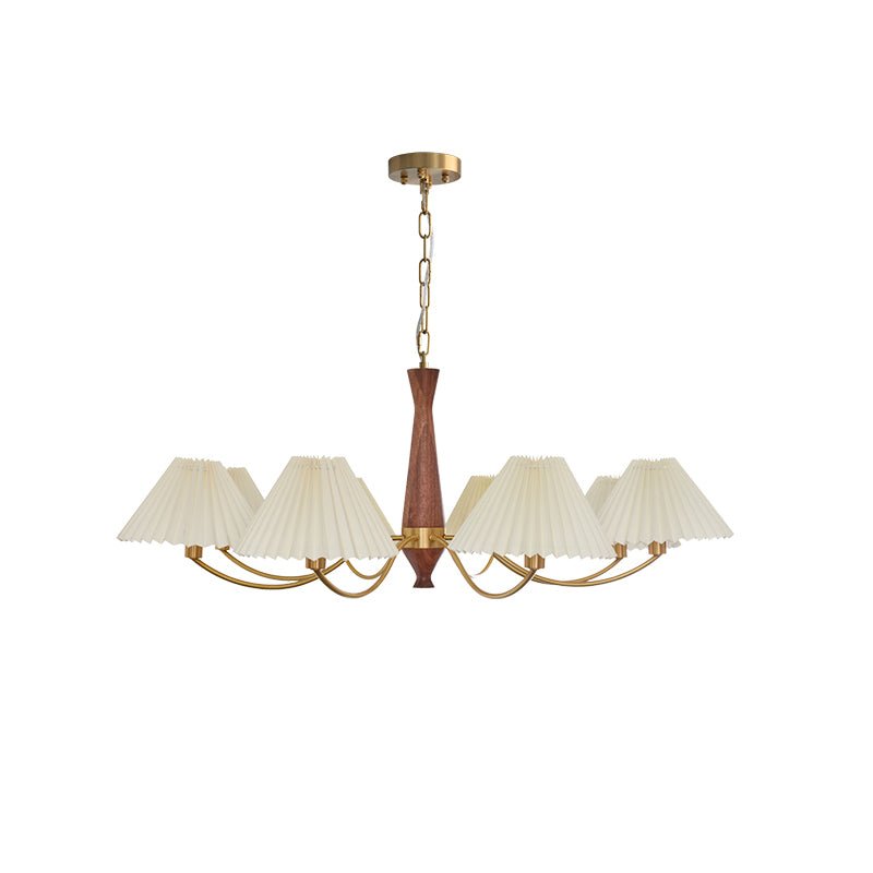 Zarn Pleated Chandelier Fabric | Fioriscas
