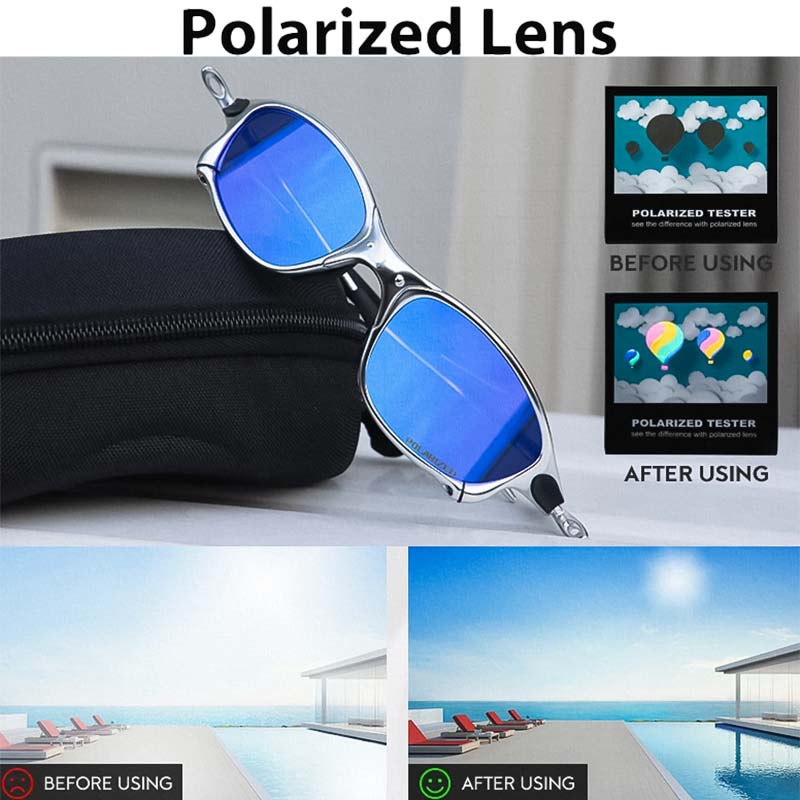 Polarisoidut UV400-ajolasit, ZephyrEdge-neliökehys