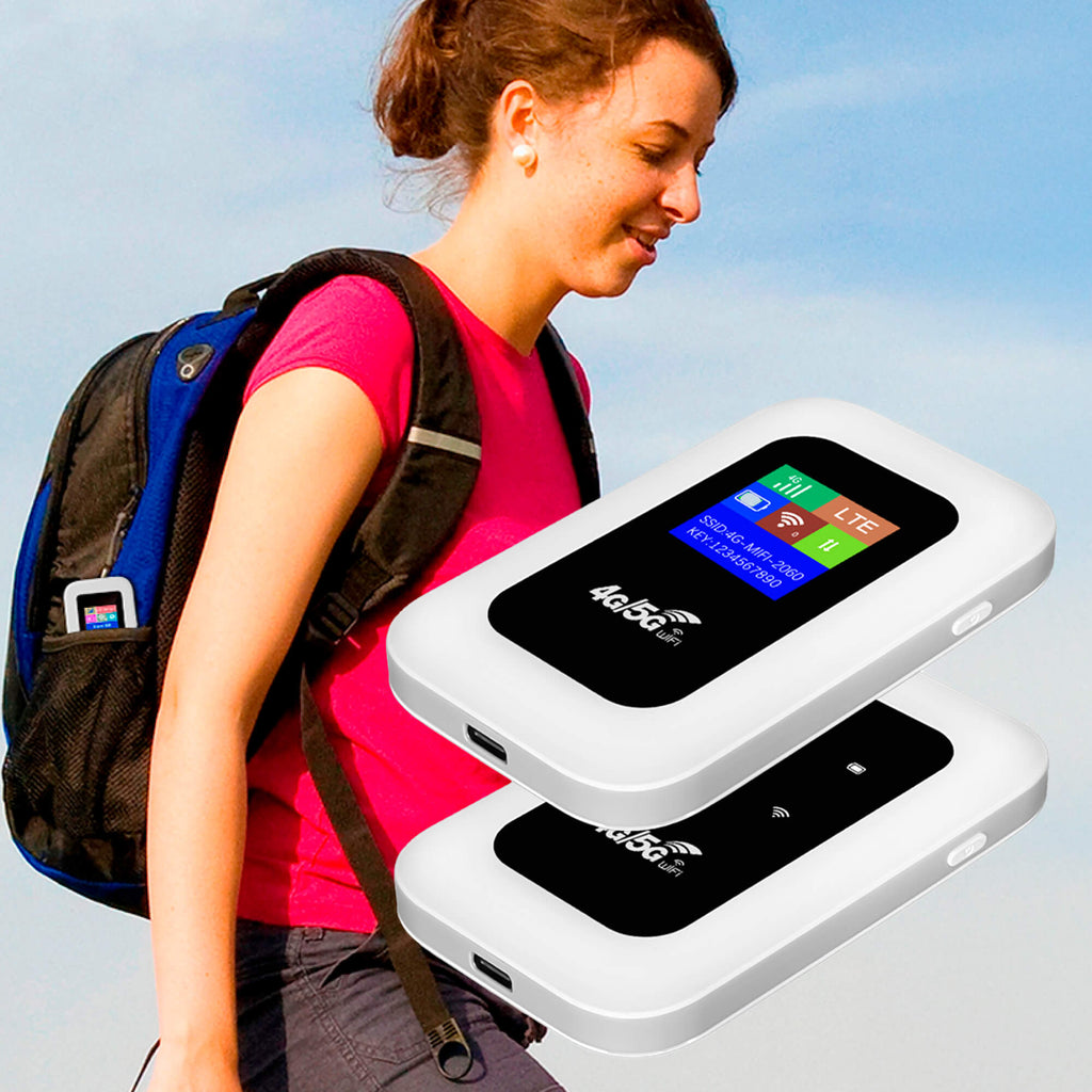 旅行・キャンプ・予備インターネット用 RoamWave ポータブル5Gホットスポットルーター