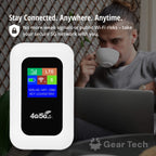 旅行・キャンプ・予備インターネット用 RoamWave ポータブル5Gホットスポットルーター