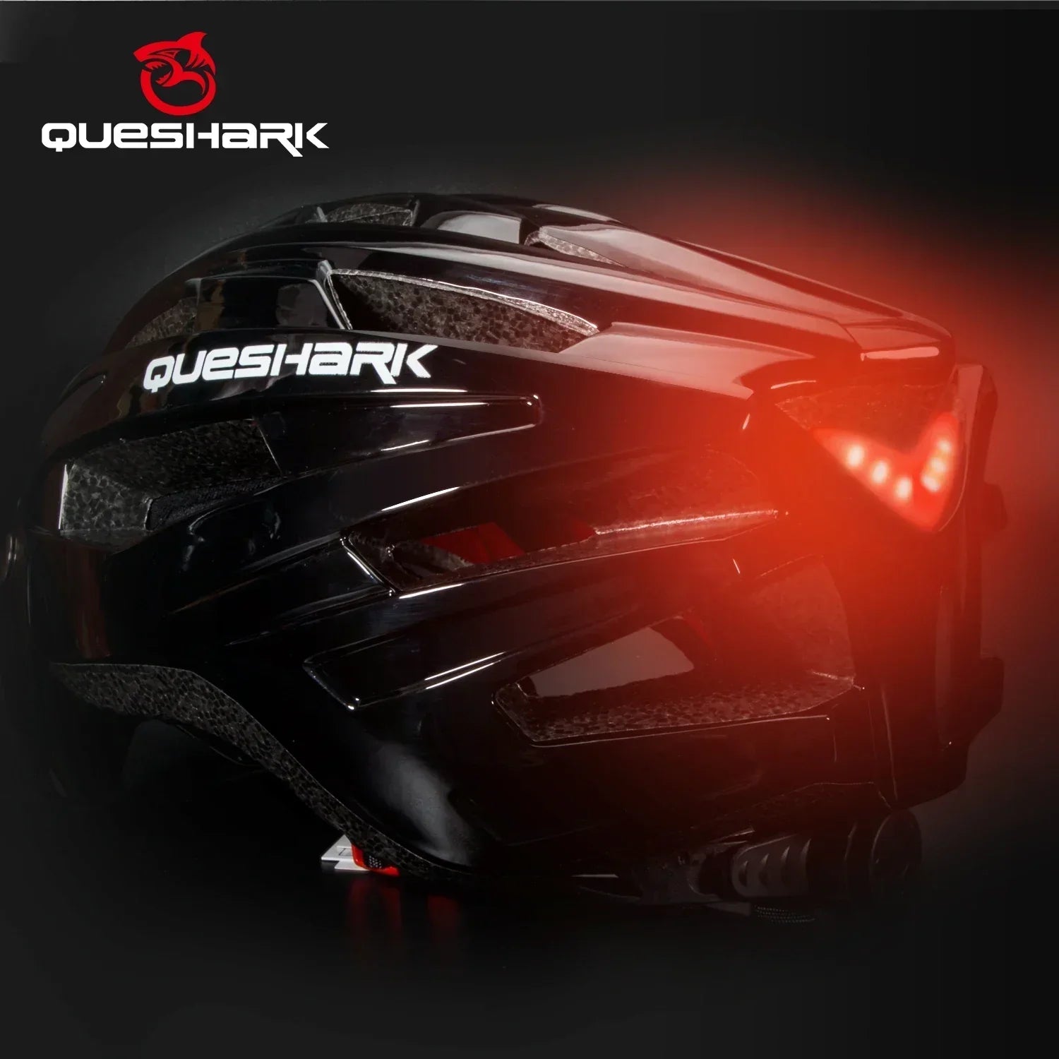 Velora Unisex-Fahrradhelm, Rücklicht-LED, passend für Kopfumfänge von 58–64 cm