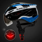 Velora Unisex-Fahrradhelm, Rücklicht-LED, passend für Kopfumfänge von 58–64 cm