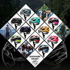 Velora Unisex-Fahrradhelm, Rücklicht-LED, passend für Kopfumfänge von 58–64 cm
