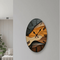 Nordic Silent Wooden Wall Clock for Home and Office - Fioriscas