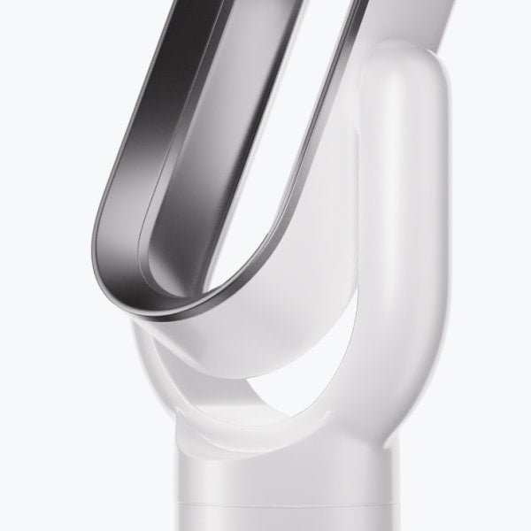 AeroLuxe-Turmventilator, 2-in-1 ohne Rotorblätter, Heizen und Kühlen, Silber oder Gold