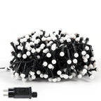 Luces LED impermeables en cadena con 8 modos para decoración exterior y de fiestas - Fioriscas