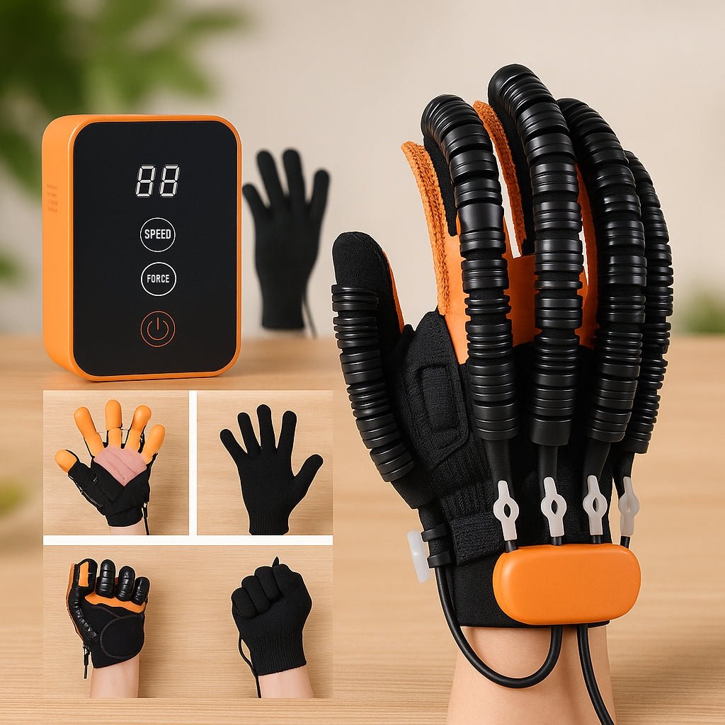 Luvas automáticas de treino de mãos para reabilitação e fortalecimento em casa - Fioriscas