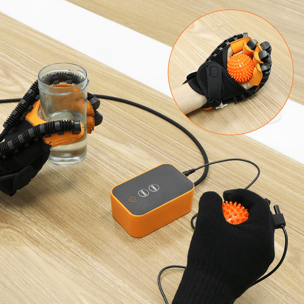 Luvas automáticas de treino de mãos para reabilitação e fortalecimento em casa - Fioriscas