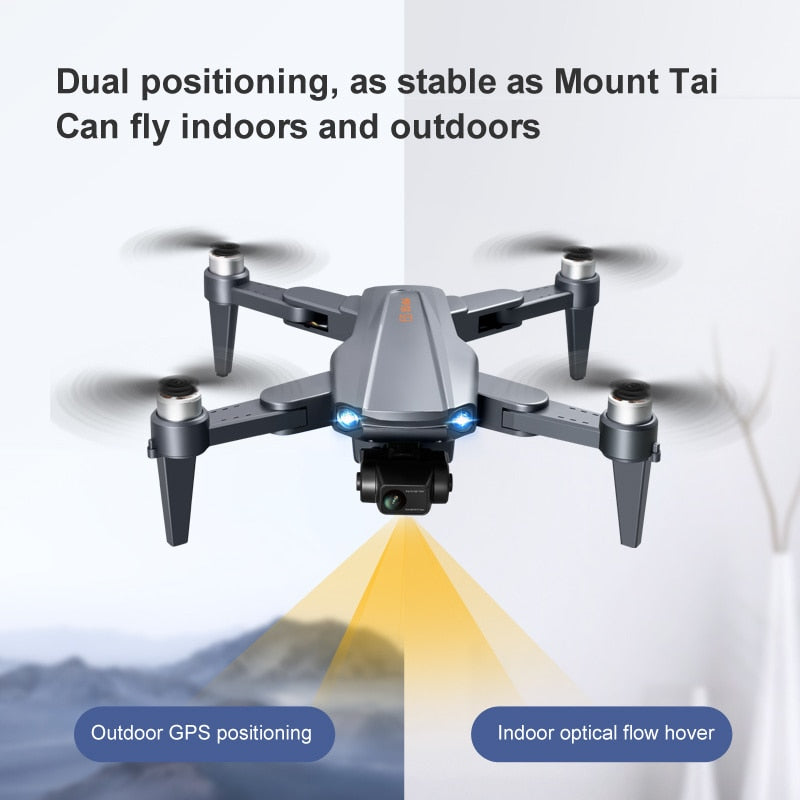 Altaris Aero Drone Pro, dobbelt 8K-kamera, GPS-stabiliseret flyvning