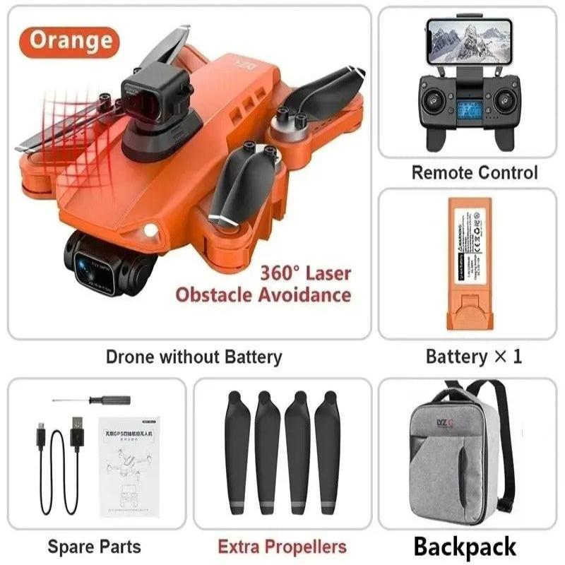 8K Dual-Camera Quadcopter Drone, AstraSky Pro With GPS Positioning
