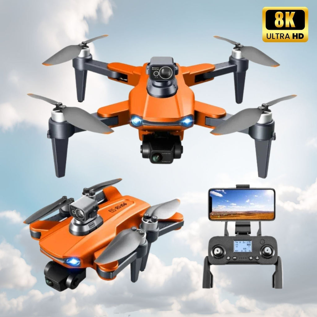 8K Dual-Camera Quadcopter Drone, AstraSky Pro With GPS Positioning