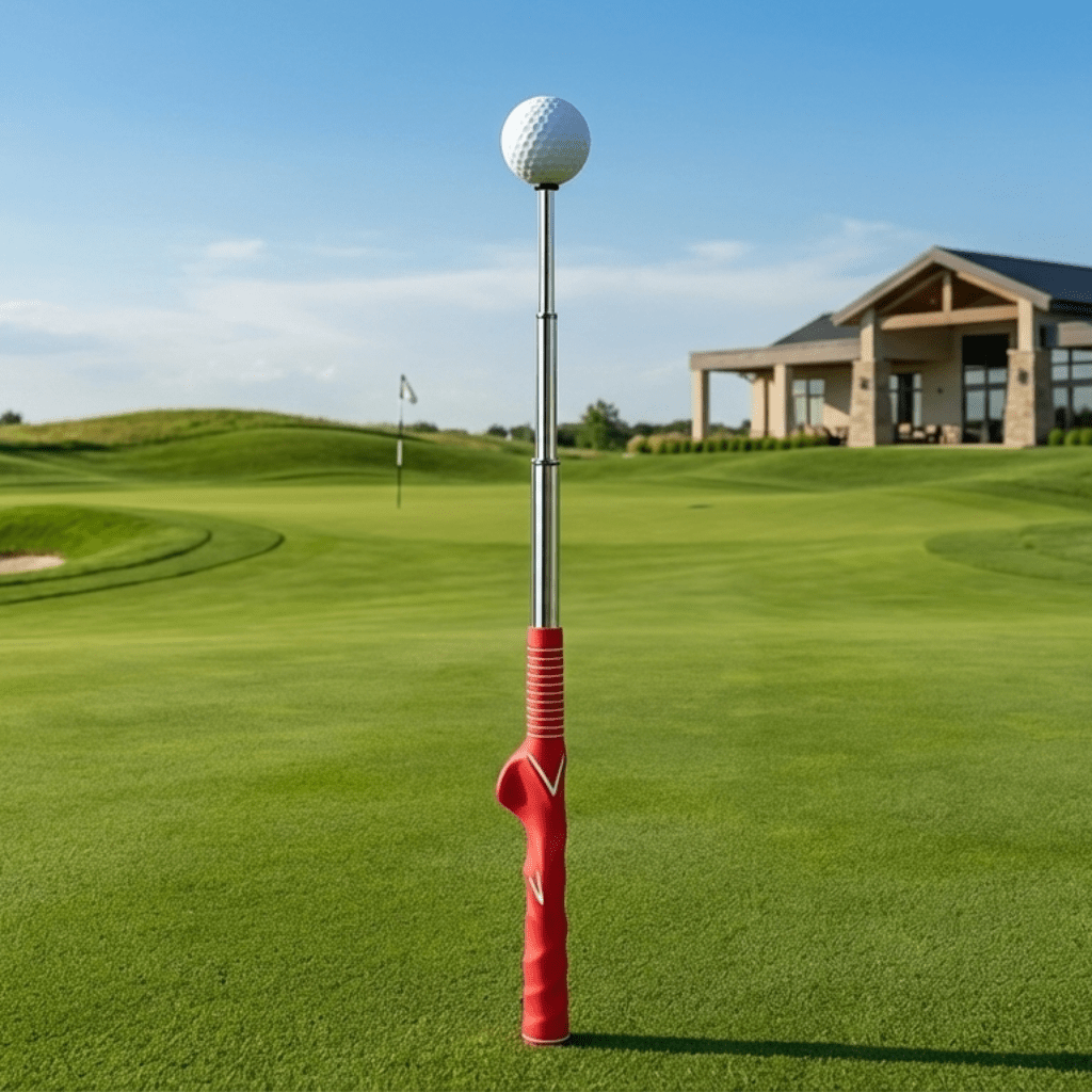 Utdragbar golfsvings tränare med klickfeedback - Fioriscas