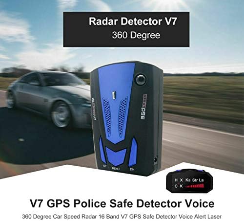 Radar Detector For UK Speed Camera Alerts, Red Or Blue