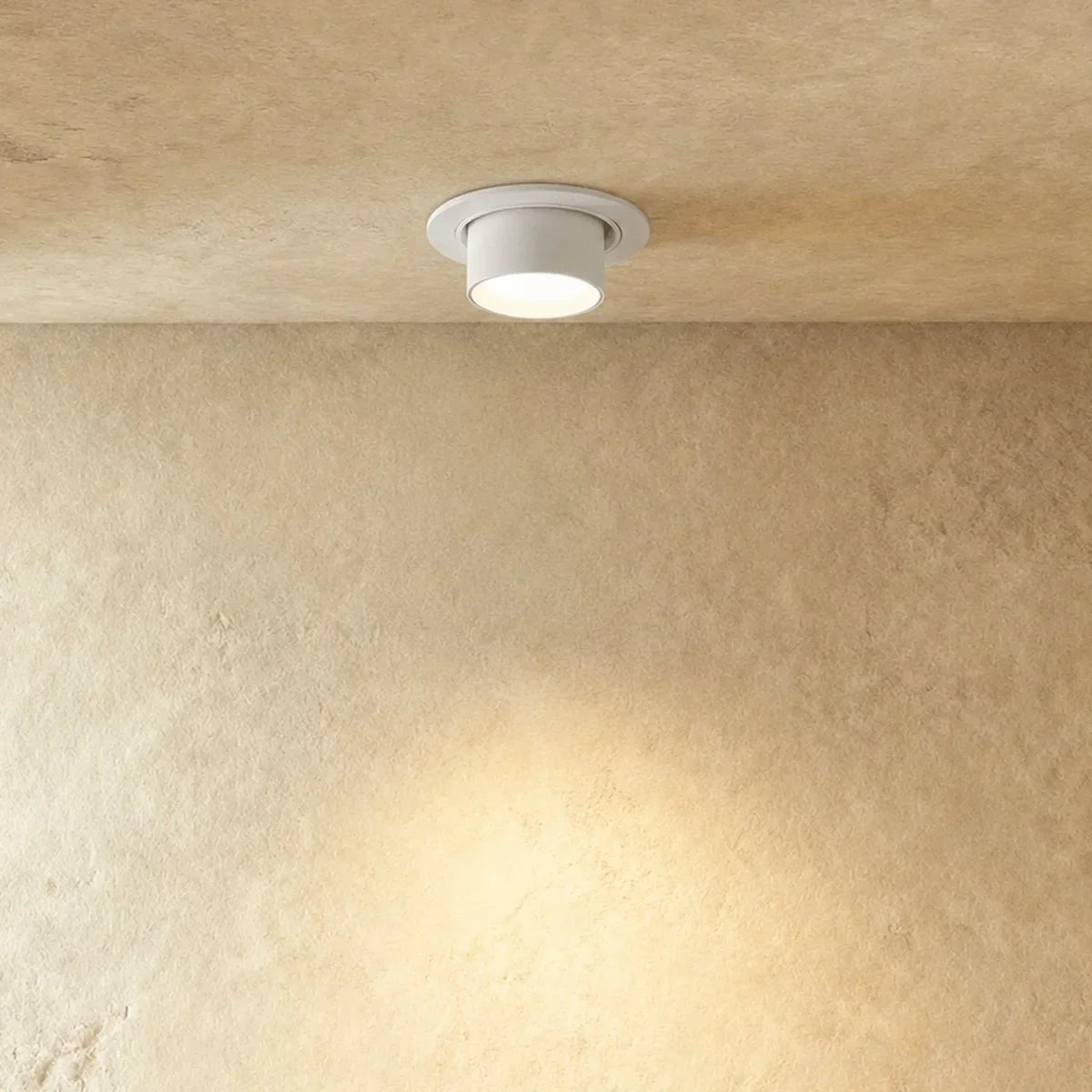 AeroGlow Recessed Ceiling Spotlight 360 Degree Rotating Beam