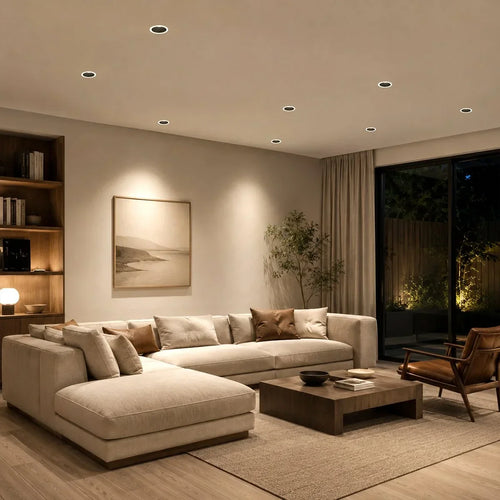 AquaBeam Recessed Waterproof Ceiling Spotlight With Soft Beam