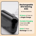 Vero BTE Bluetooth recargable con cancelación de ruido