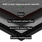 Plantillas térmicas recargables para botas con calor ajustable para los pies