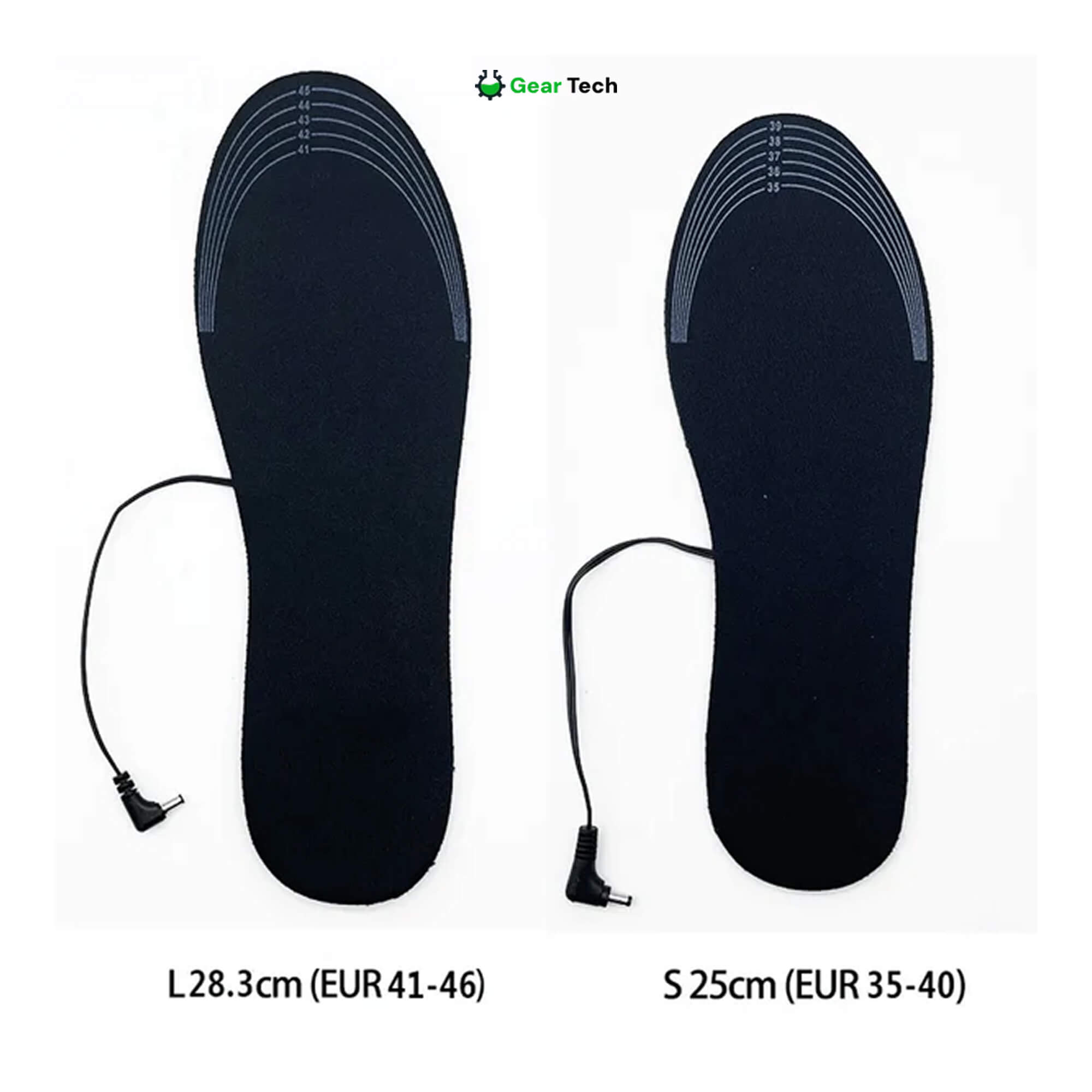Plantillas térmicas recargables para botas con calor ajustable para los pies
