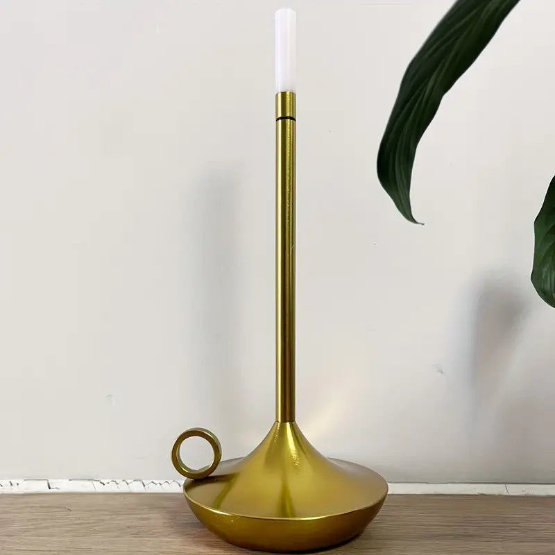 Dobíjecí stolní LED lampa ve stylu svíčky LumaCove s dotykovým ovládáním