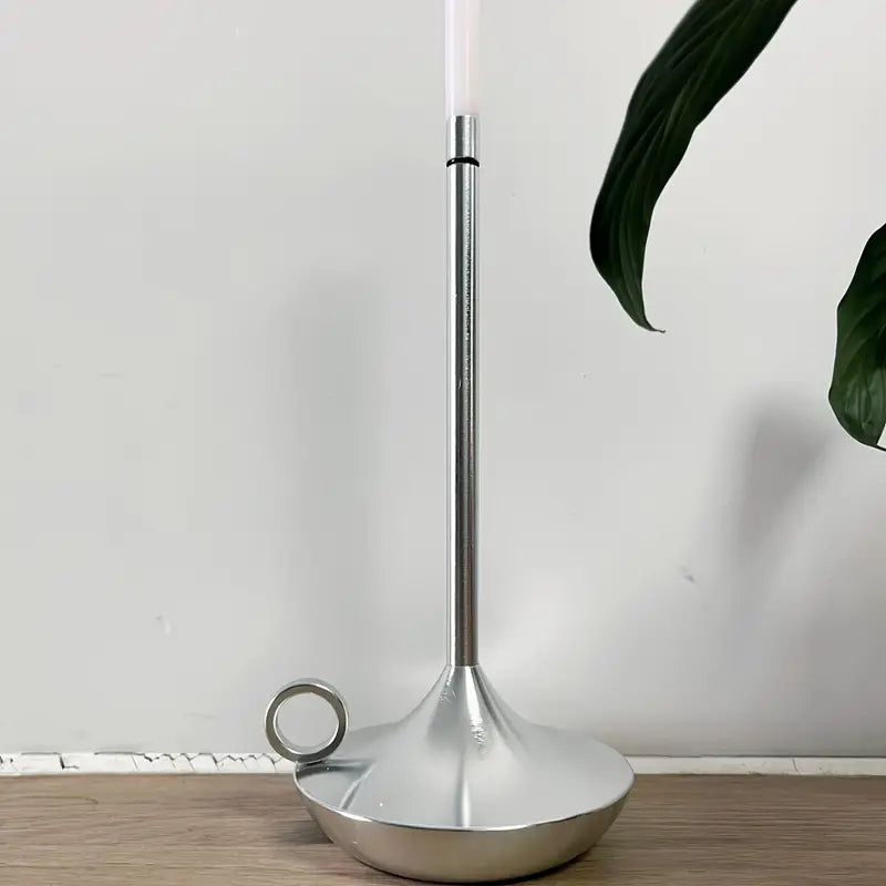 Dobíjecí stolní LED lampa ve stylu svíčky LumaCove s dotykovým ovládáním