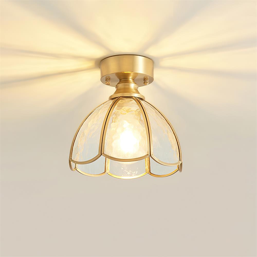 Civelle Tiffany Style Stained Glass Ceiling Light | Fioriscas
