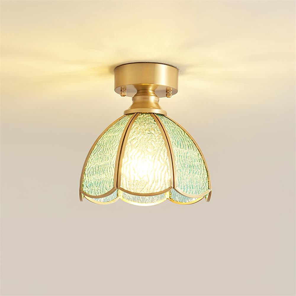 Civelle Tiffany Style Stained Glass Ceiling Light | Fioriscas