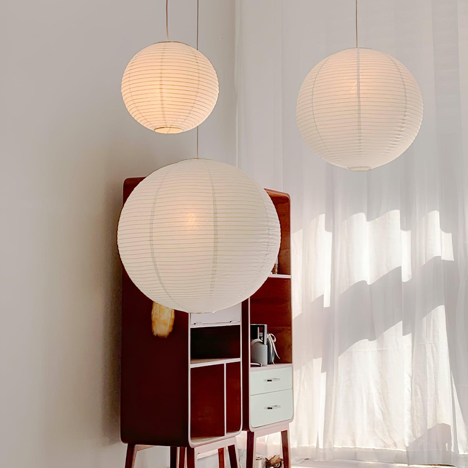 Lustra Pendant Lamp Paper for Living Room | Fioriscas