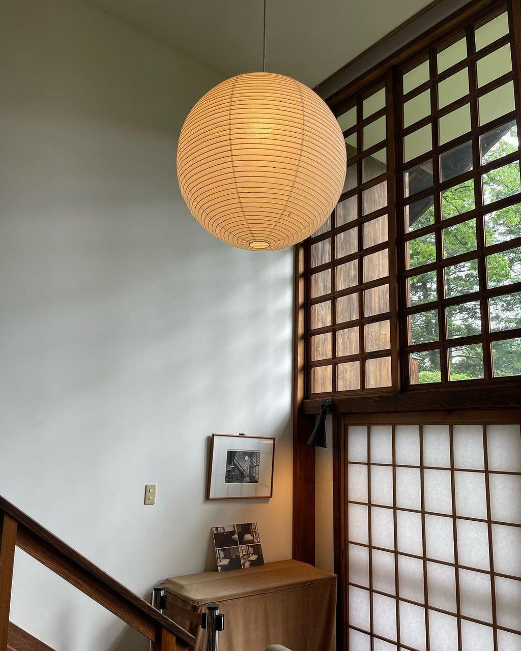 Lustra Pendant Lamp Paper for Living Room | Fioriscas