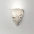 Elyon Elegant White Alabaster Wall Lamp | Fioriscas