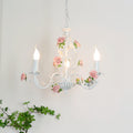Evelisse Vintage White Chandelier | Fioriscas