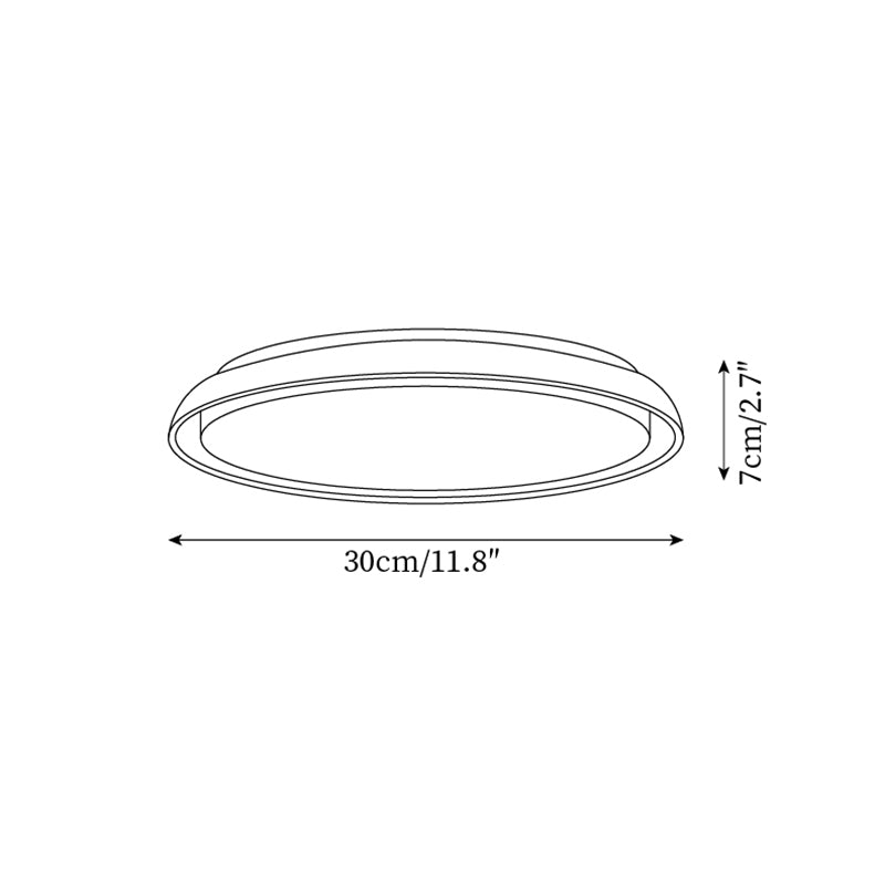Halo Round Travertine Ceiling Light | Fioriscas