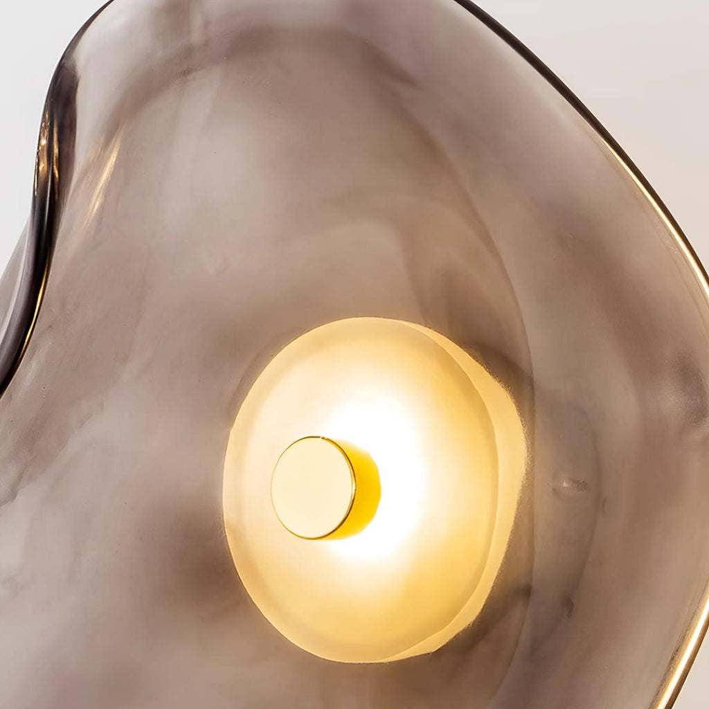 Lunara Amber Glass Wall Light | Fioriscas