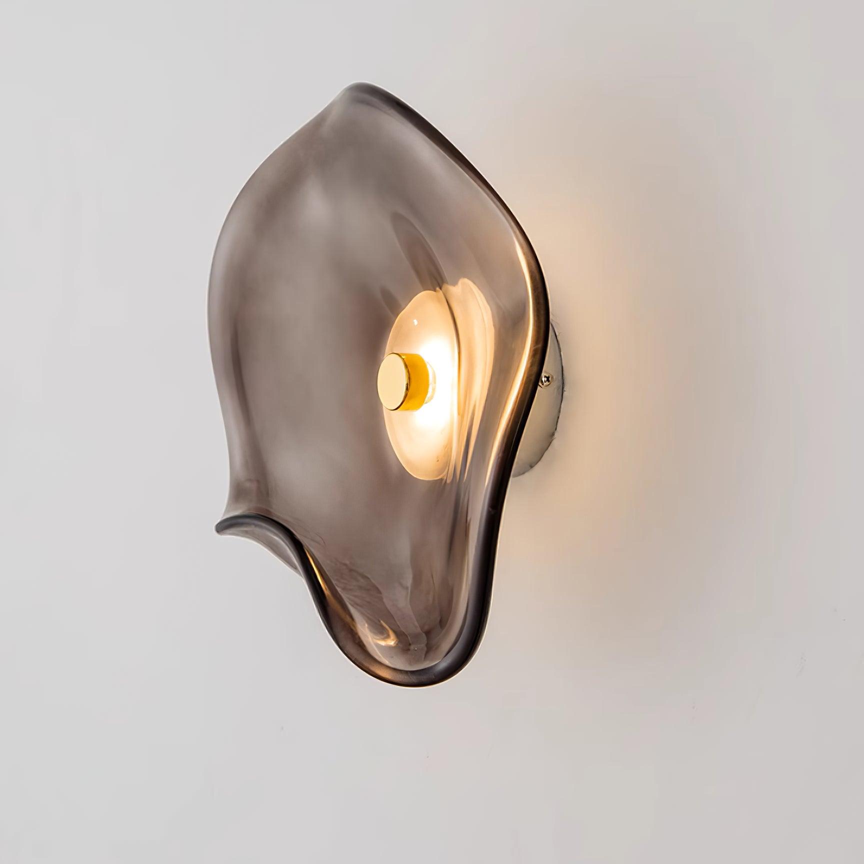 Lunara Amber Glass Wall Light | Fioriscas