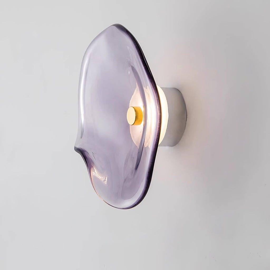 Lunara Amber Glass Wall Light | Fioriscas