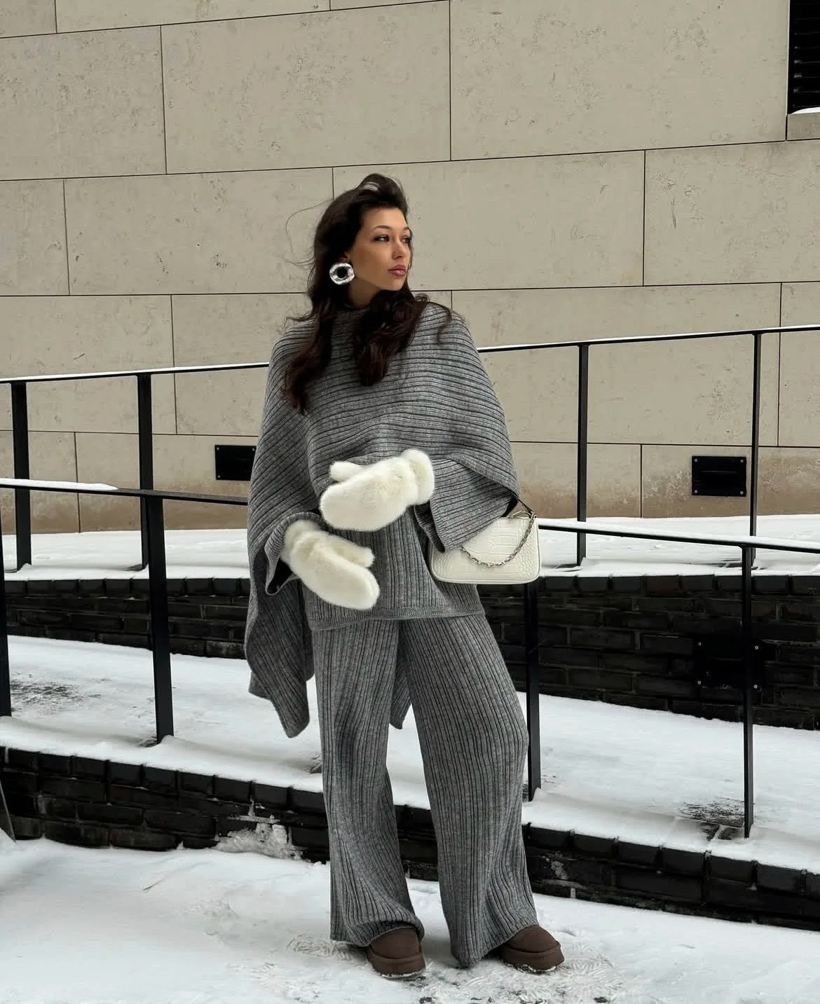 L'Ensemble Trio Hiver | Le Look Complet avec Écharpe