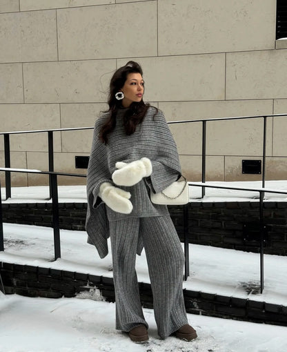 L'Ensemble Trio Hiver | Le Look Complet avec Écharpe